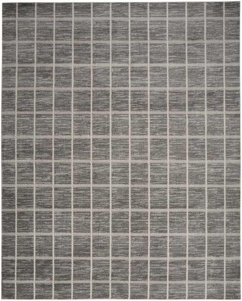 Nourison Serenity Home SRH05 Grey Ivory Area Rugs