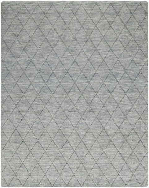 Nourison Wool Haven WOH01 Blue Area Rugs