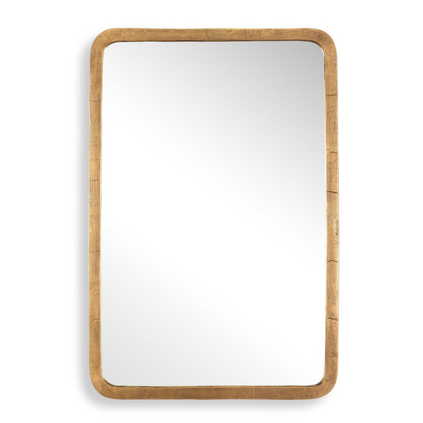 Uttermost Vestry Antique Brass Mirror