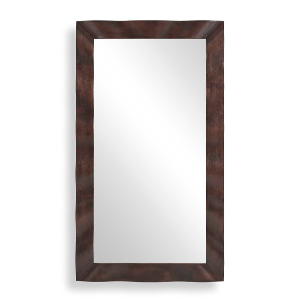 Uttermost Wrinkle Wavy Wood Mirror
