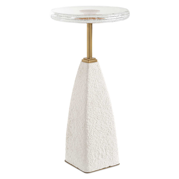 Uttermost Sora Glass Drink Table