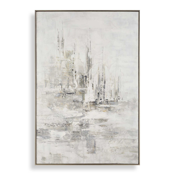 Uttermost Hours In Silence Abstract Art