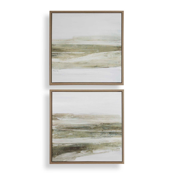 Uttermost All Of A Sudden Framed Canvases Set/2