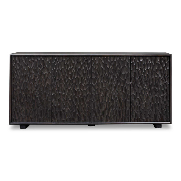 Uttermost Stevenson Chiseled 4 Door Cabinet