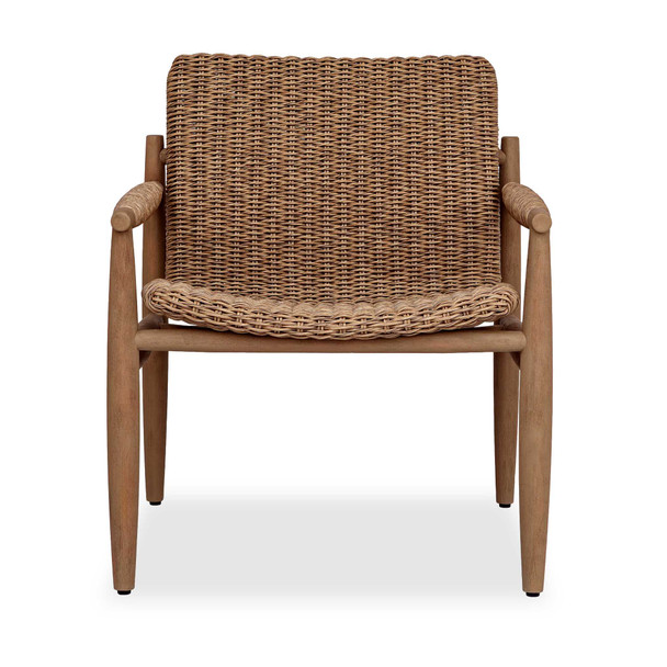 Uttermost Sumba Golden Flax Outdoor Lounge Chair