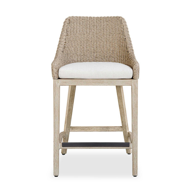 Uttermost Paloma Outdoor Wicker Counter Stool