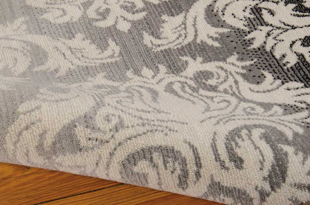 Nourison Riviera RI06 Charcoal Area Rugs