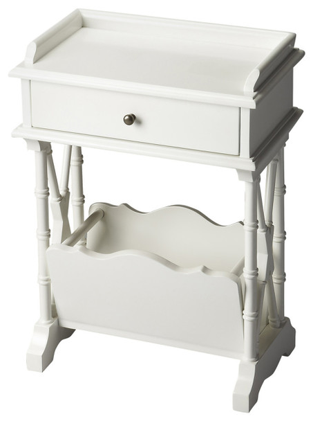 Butler Cummings Glossy White Martini Table