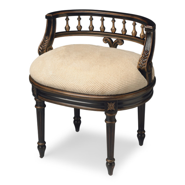 Butler Hathaway Café Noir Vanity Seat