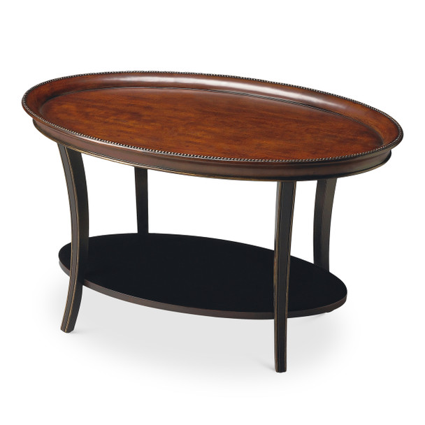 Butler Hamlet Café Noir Oval Coffee Table