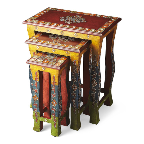 Butler Sasha Hand Painted Nesting Tables