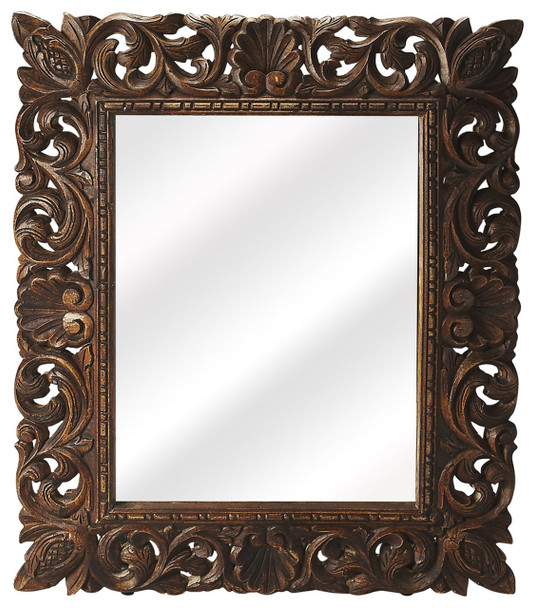 Butler Ferdinand Reclaimed Wood Wall Mirror