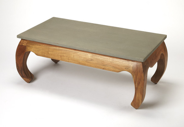 Butler Chandu Concrete & Wood Coffee Table