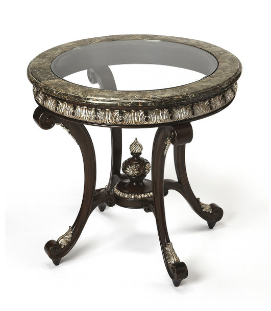 Butler Cornelio Fossil Stone Foyer Table