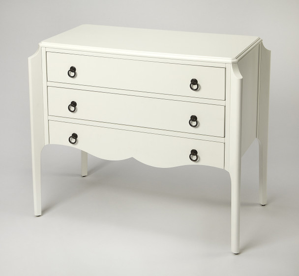 Butler Wilshire Glossy White Accent Chest