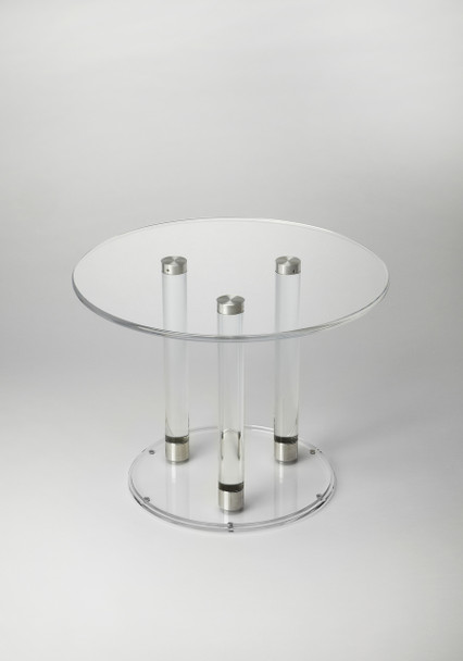 Butler Landis Clear Acrylic Bunching Coffee Table