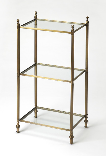 Butler Dorie Antique Gold Accent Table