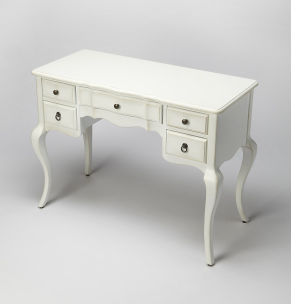 Butler Sadie Cottage White Writing Desk