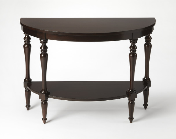 Butler Amherst Mahogany Demilune Console Table