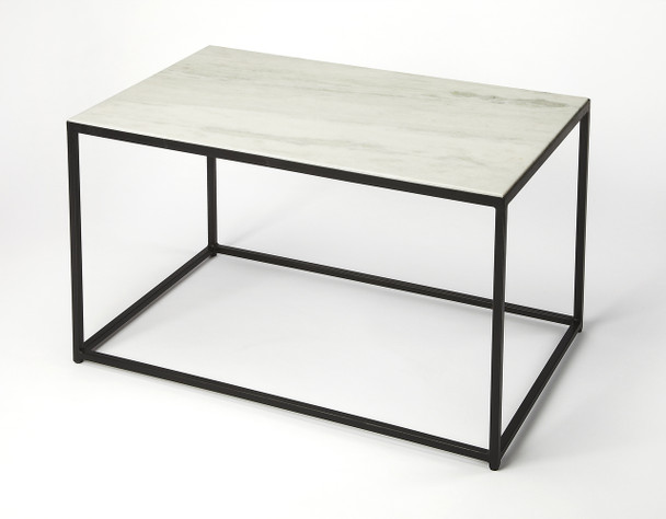 Butler Phinney Marble & Metal Coffee Table