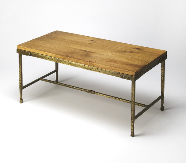Butler Gratton Iron & Wood Coffee Table