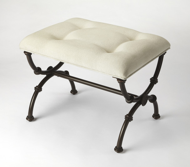 Butler Edita Upholstered Metal Stool