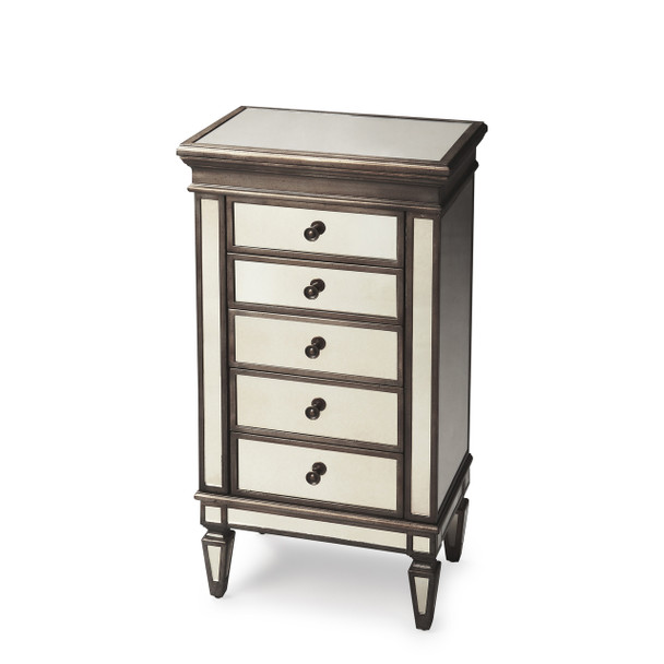 Butler Celeste Mirrored Jewelry Chest