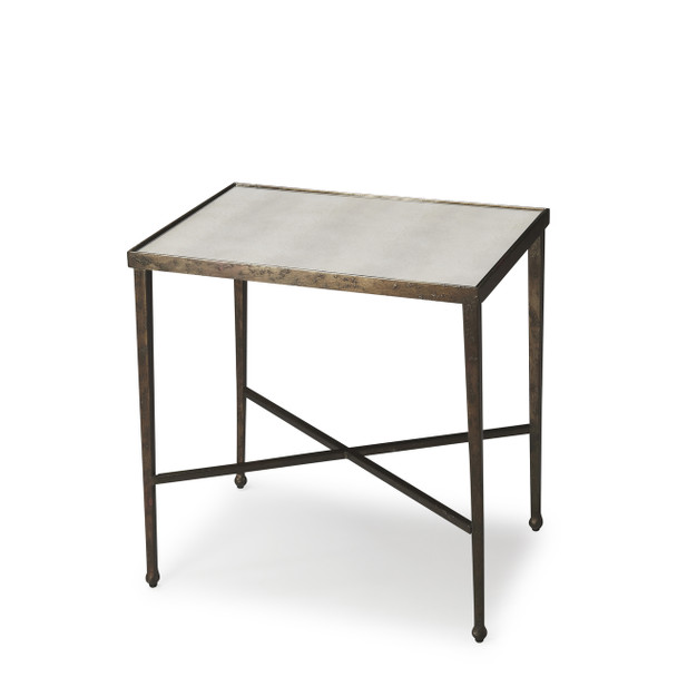Butler Dorian Mirror & Metal Accent Table