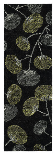 Kaleen Montage Hand Tufted Mtg05-02 Black Area Rugs