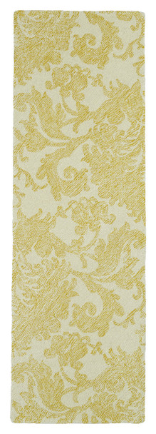 Kaleen Montage Hand Tufted Mtg12-05 Gold Area Rugs