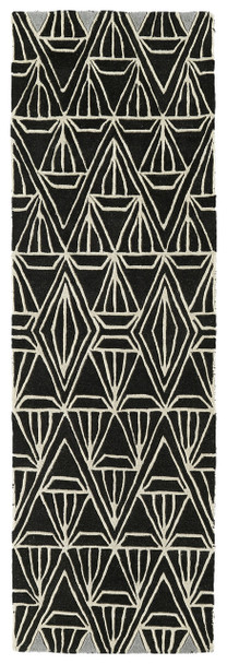 Kaleen Origami Hand-tufted Org01-02 Black Area Rugs