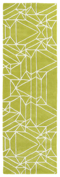 Kaleen Origami Hand-tufted Org04-96 Lime Green Area Rugs