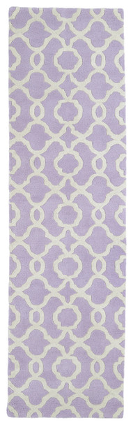 Kaleen Revolution Hand Tufted Rev03-90 Lilac Area Rugs