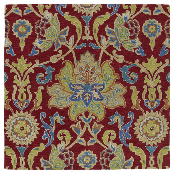 Kaleen Taj Hand Tufted Taj02-25 Red Area Rugs