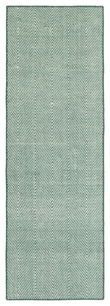 Kaleen Ziggy Handmade Zig01-91 Teal Area Rugs