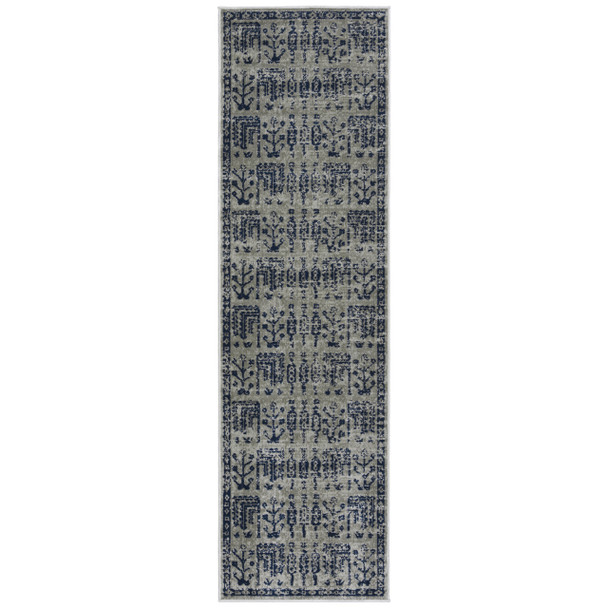 Kaleen Zuma Beach Machine Made Zum02-17 Blue Area Rugs