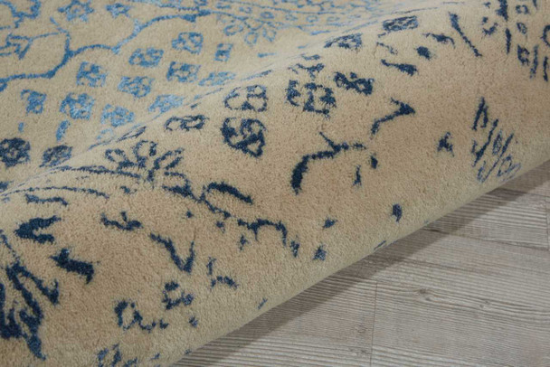 Nourison Symphony SYM14 Ivory/blue Area Rugs
