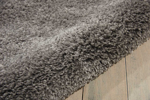 Kathy Ireland Ki22 Yummy Shag YUM01 Silver Area Rugs