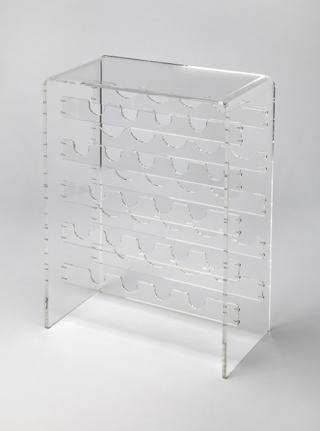 Butler Crystal Clear Acrylic Wine Rack