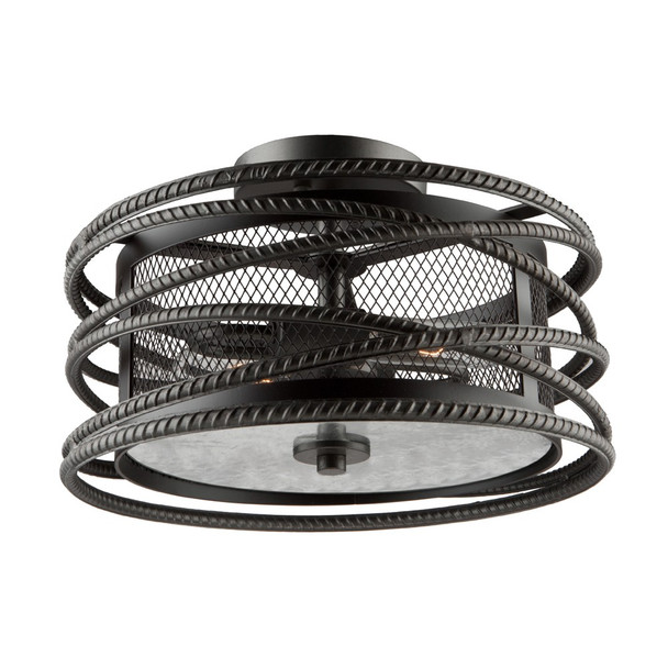 Artcraft Rebar Studio AC10824JV Flush Mount