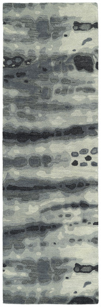 Kaleen Brushstrokes Hand-tufted Brs03-75 Grey Area Rugs