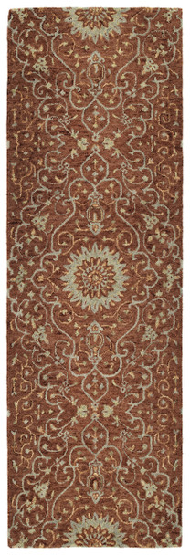 Kaleen Chancellor Hand-tufted Cha01-06 Brick Area Rugs