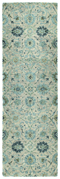 Kaleen Chancellor Hand-tufted Cha03-78 Turquoise Area Rugs