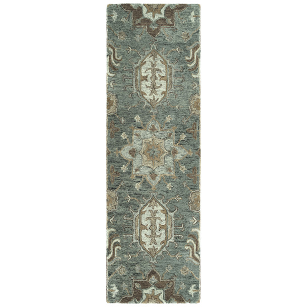 Kaleen Chancellor Hand-tufted Cha07-102 Pewter Green Area Rugs