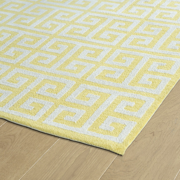 Kaleen Lily & Liam Machine Tufted Lal03-28 Yellow Area Rugs