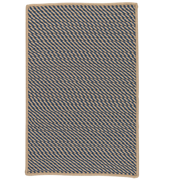 Colonial Mills Point Prim Im53 Blue Area Rugs