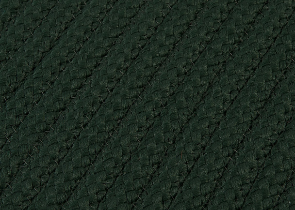 Colonial Mills Dog Bone Solid Braided H109 Dark Green 18”x30”