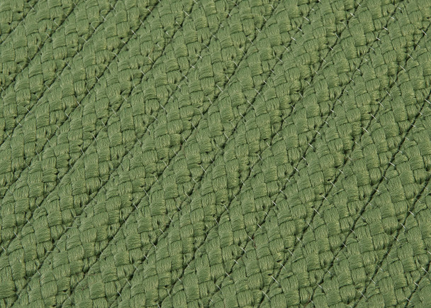 Colonial Mills Dog Bone Solid Braided H123 Moss Green 18”x30”