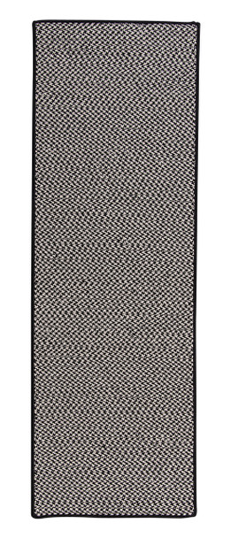 Colonial Mills Dog Bone Houndstooth Bright Braided Ot49 Black 22”x34”
