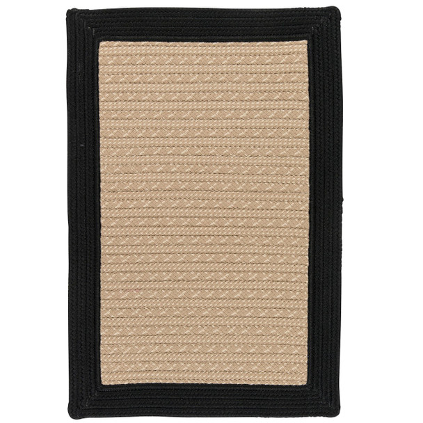 Colonial Mills Bayswater By13 Black Area Rugs